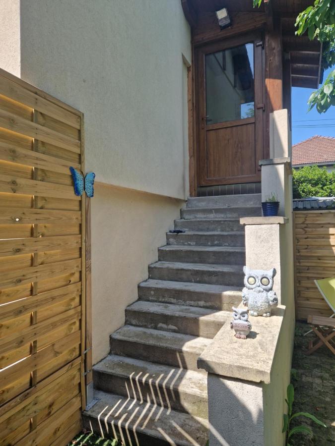 Appartement Independant Dans Maison Avec Jardinet, Au Calme Sérézin-du-Rhône Dış mekan fotoğraf